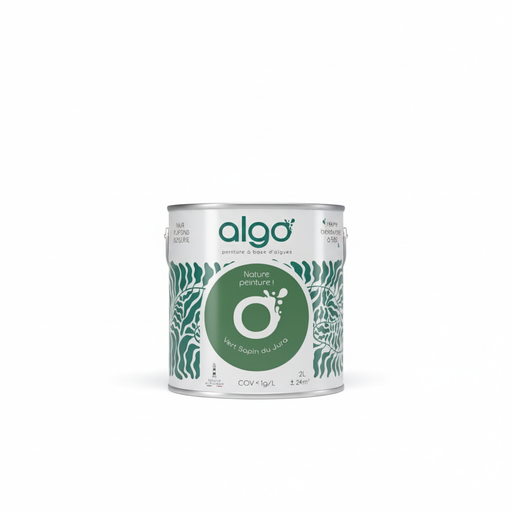 Algo ecological paint - Jura Fir Green