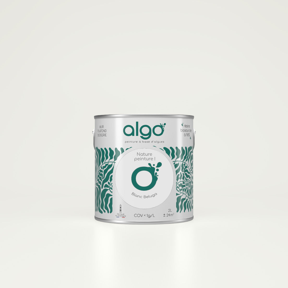 Algo "Petit Mousse" Wallpaper - Watercolor Sky Blue