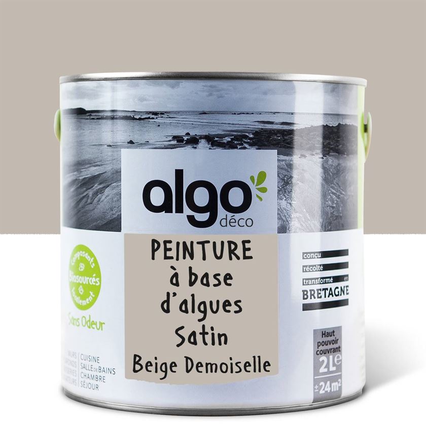 Peinture écologique Algo - Beige Demoiselles