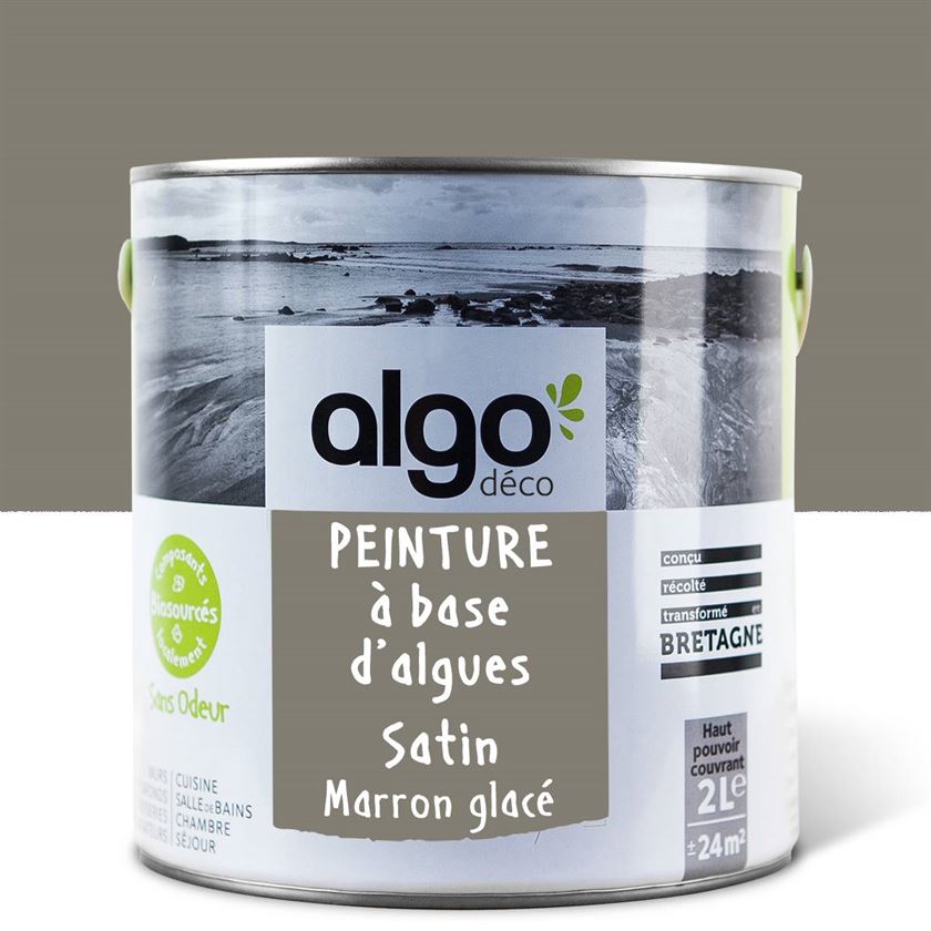 Peinture écologique Algo - Marron Glacé