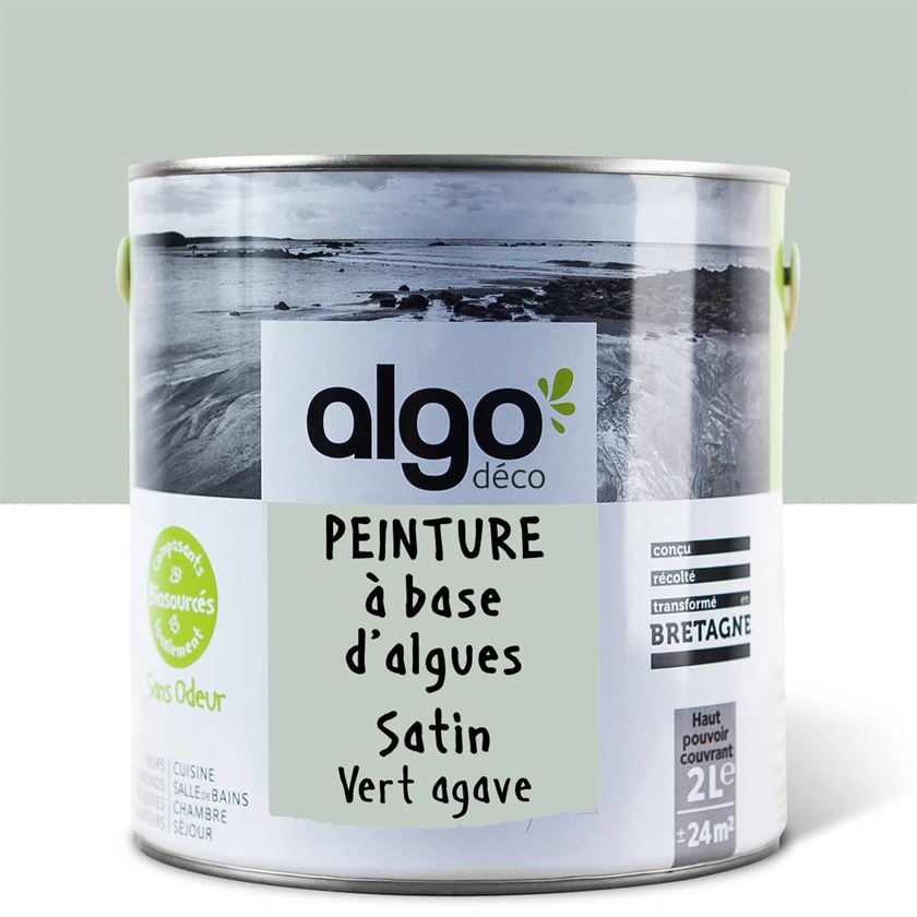 Peinture écologique Algo - Vert Agave