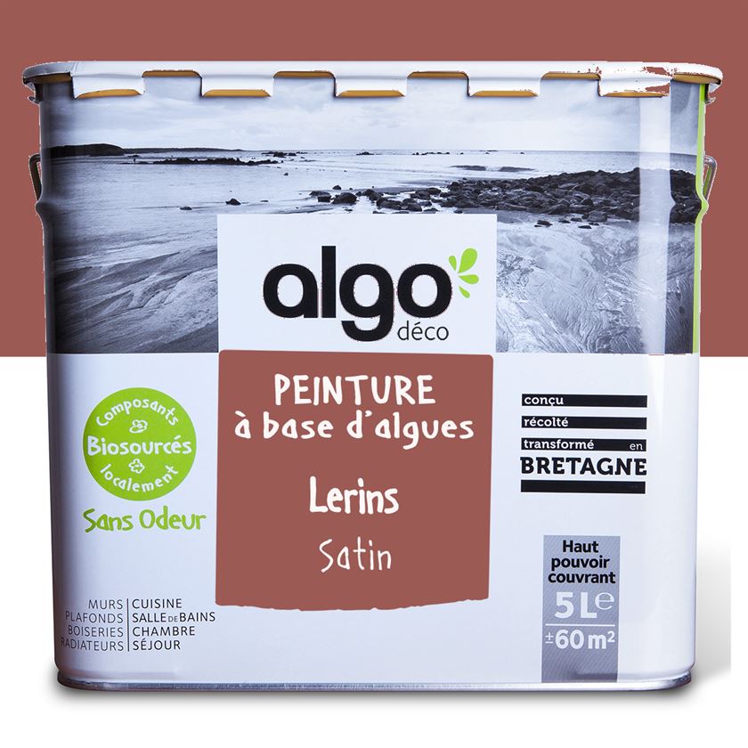 Algo ecological paint - Lérins Red