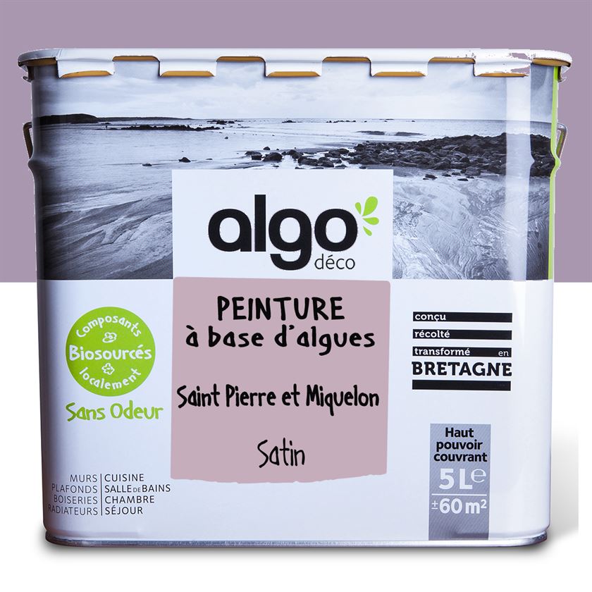 Algo Eco-Friendly Paint - Violet Saint Pierre and Miquelon