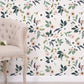 WONDERLAND - Papier peint enfant - Motif fleurs d'anémones