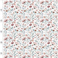 OCEAN FIELD - Papier peint enfant - Motif fleurs de l'océan