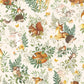 FOREST - Papier peint enfant - Motif animaux de la forêt