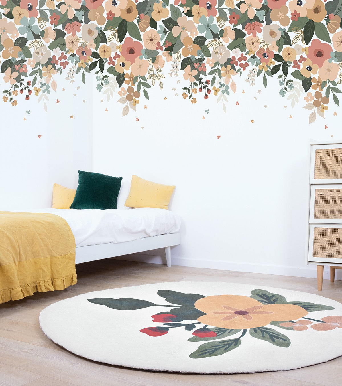 BLOEM - Papier peint panoramique - Grandes fleurs