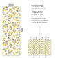 LOUISE - Papier peint enfant - Motif citrons