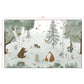 KHARU - Papier peint panoramique - Forêt et animaux