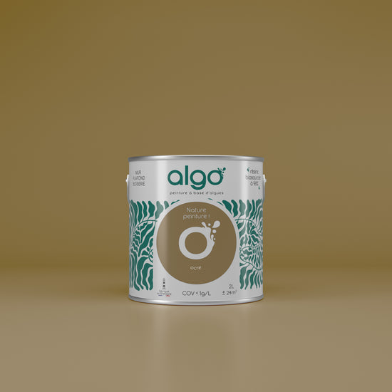 Peinture écologique Algo - Ocre polopolo