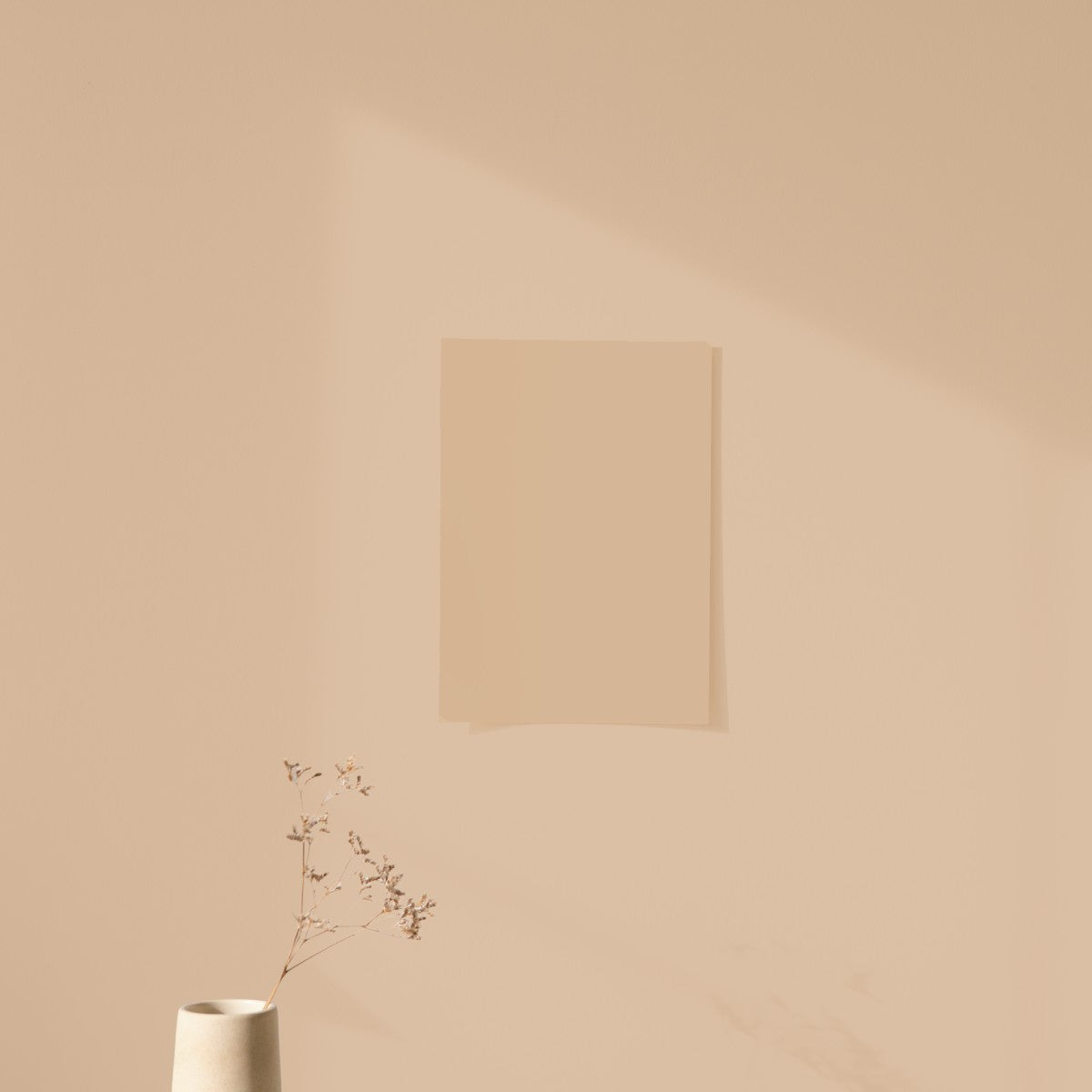 Golden Caramel Beige Color Chart Sample