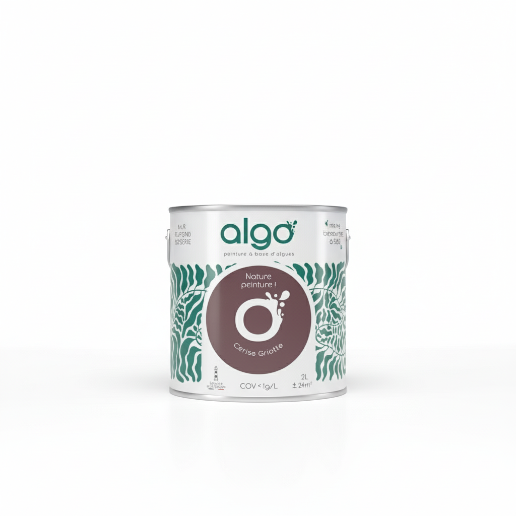 Algo Eco-Friendly Paint - Morello Cherry Red