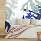 Algo "Like Matisse" Wallpaper - Atlantic Blue