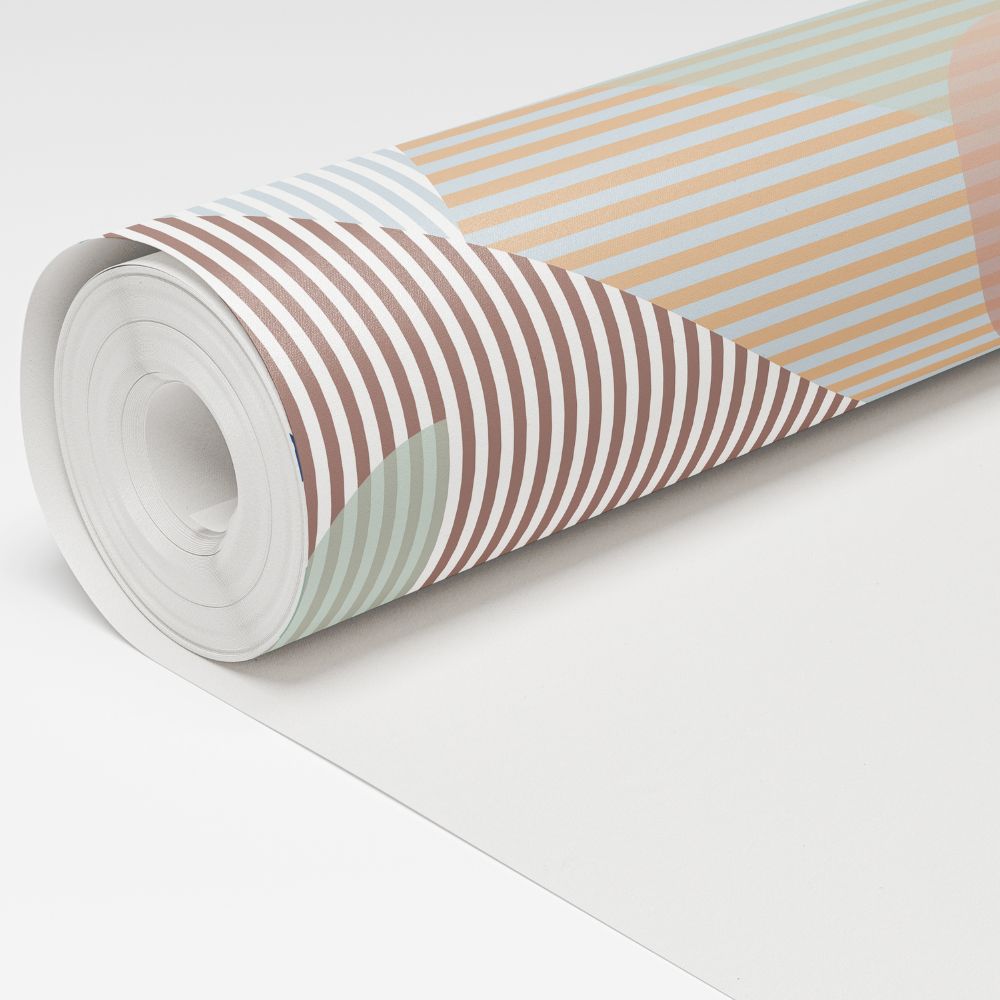 Algo "Sweet Geometry" Wallpaper - Beluga White