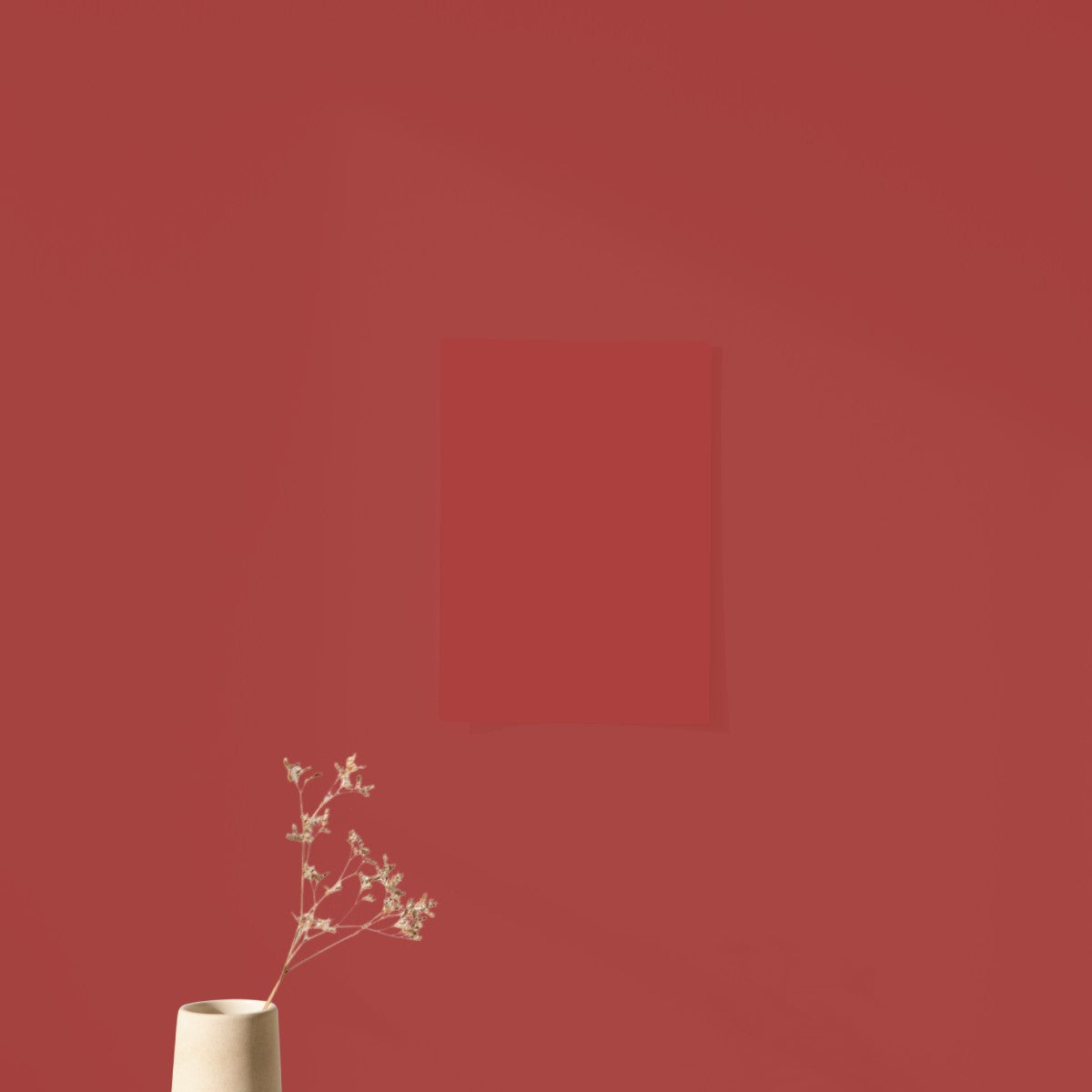 Flaming Red Color Chart Sample