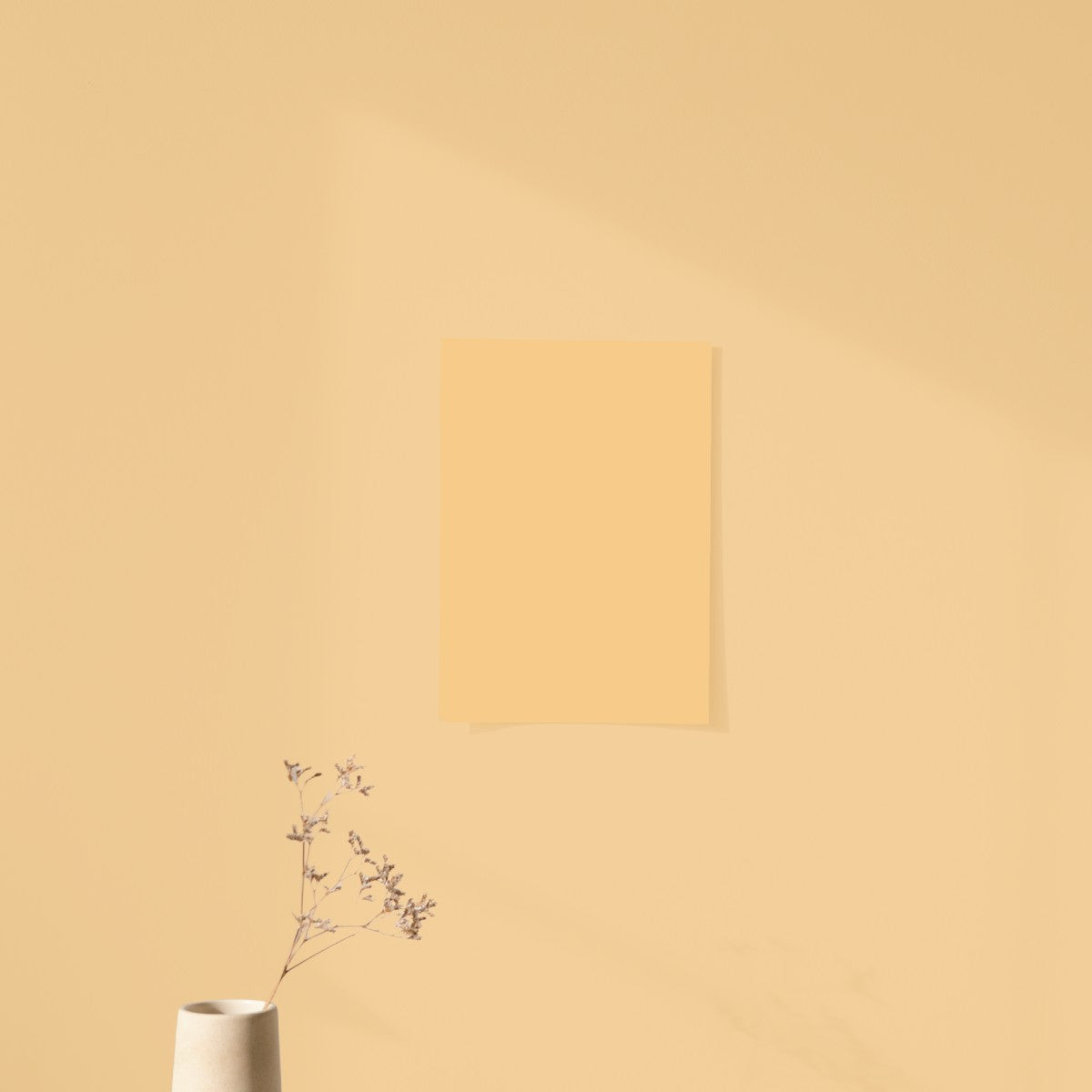 Rising Yellow Color Chart Sample