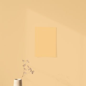 Rising Yellow Color Chart Sample
