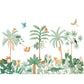 YATSUNI - Papier peint panoramique - Animaux de la jungle