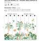 YATSUNI - Papier peint panoramique - Animaux de la jungle