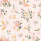 ALYSSE - Papier peint fleurs et oiseaux