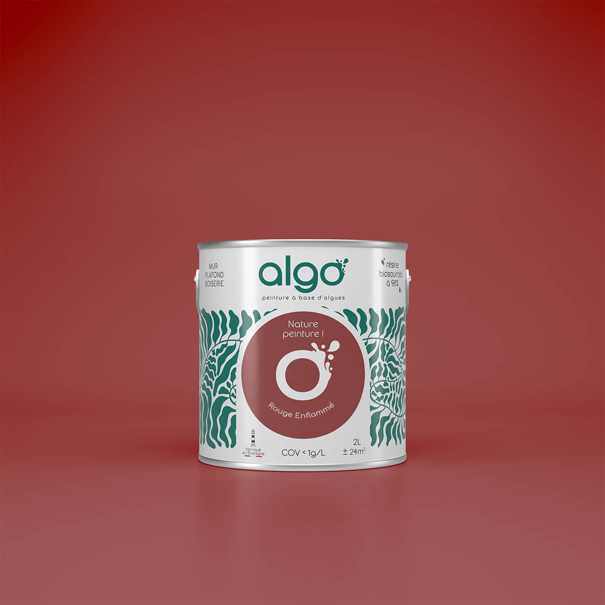 Algo Eco-Friendly Paint - Flaming Red