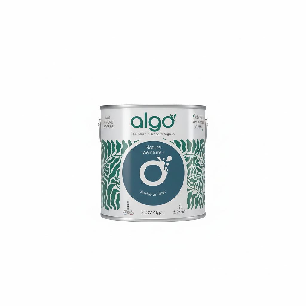 Peinture écologique Algo - Bleu Sortie en Mer