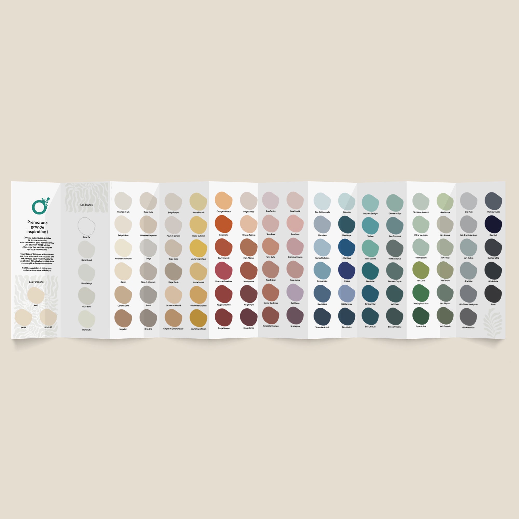 Green eco-friendly furniture paint