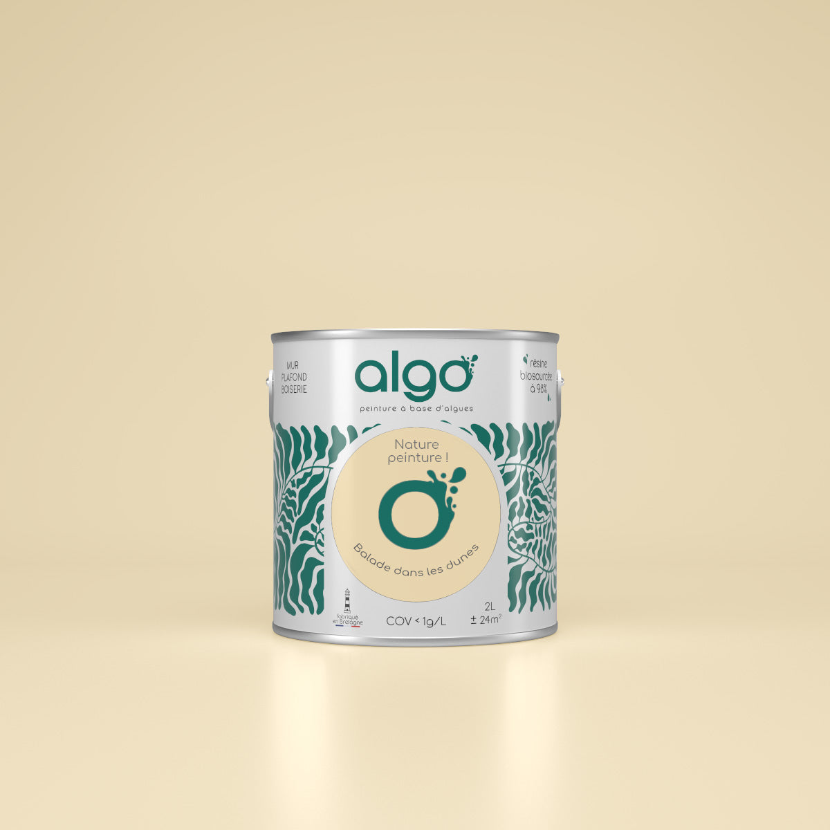 Algo Eco-Friendly Paint - Yellow Walk in the Dunes