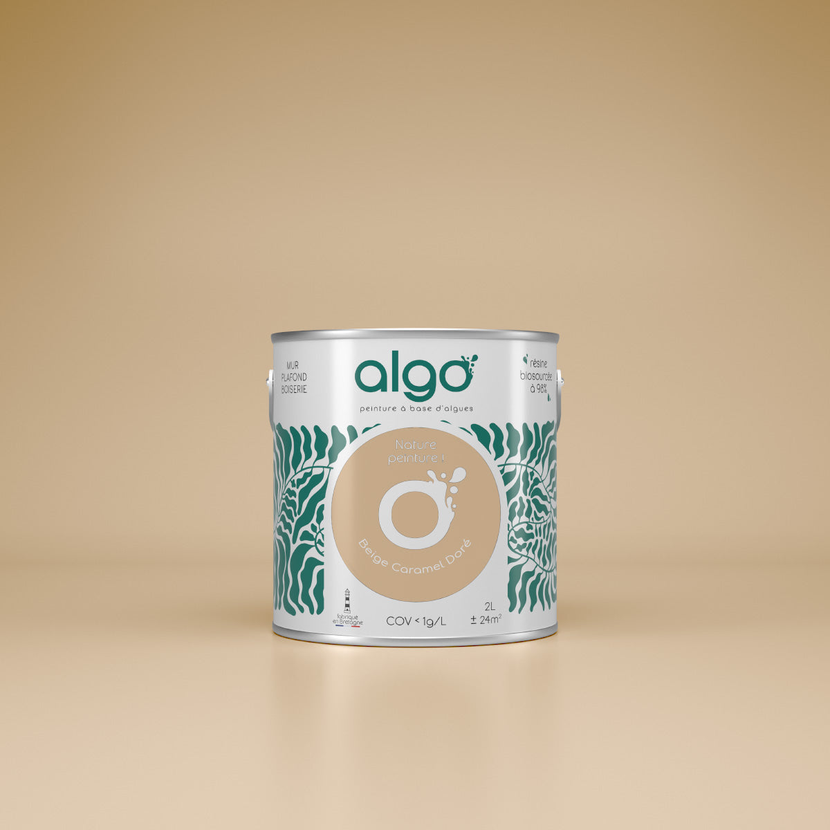 Algo Eco-Friendly Paint - Golden Caramel Beige