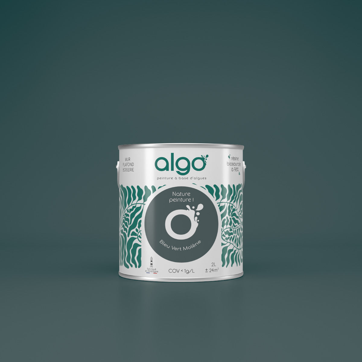 Algo Eco-Friendly Paint - Mullein Blue Green