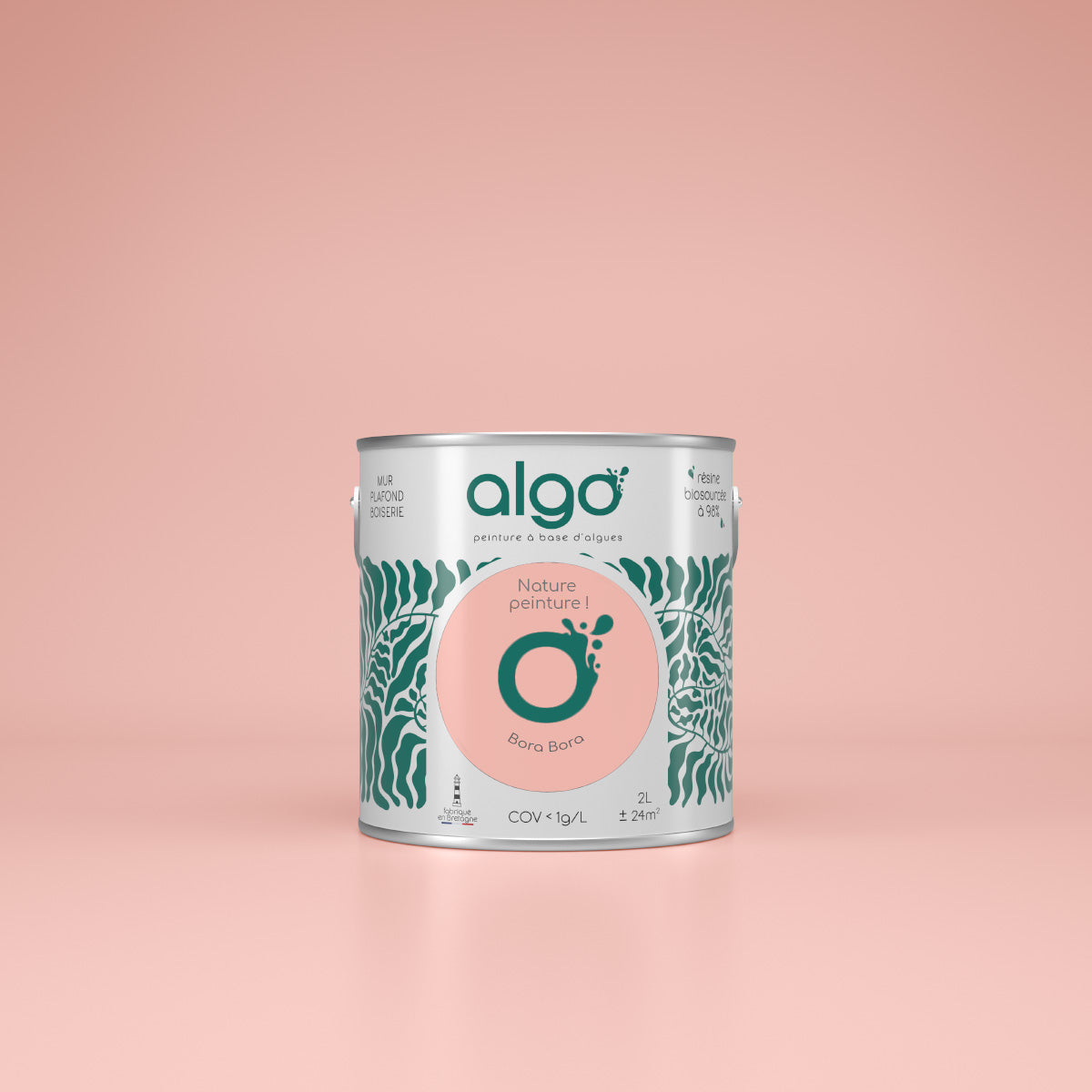 Algo Eco-Friendly Paint - Bora Bora Pink
