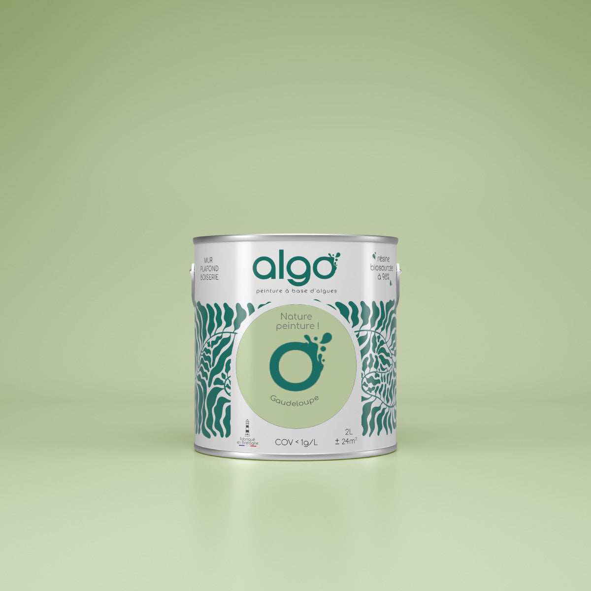 Algo Eco-Friendly Paint - Vert Guadeloupe
