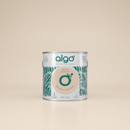 Peinture écologique Algo - Beige Noisettes Coquettes