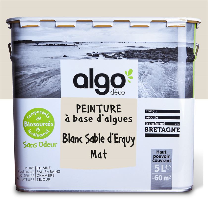Algo ecological paint - Erquy Sand White