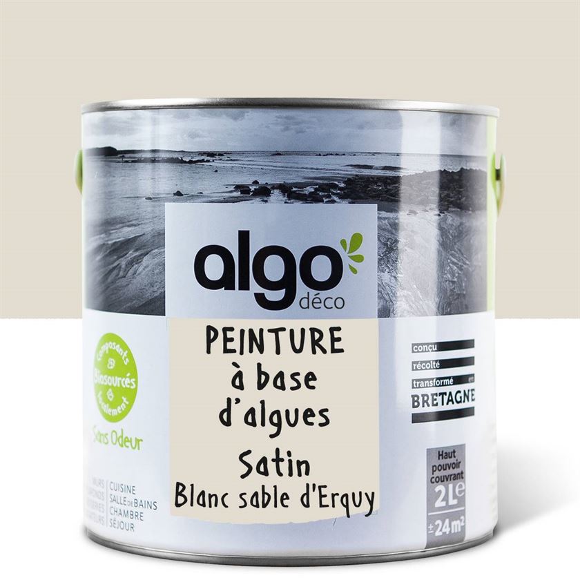 Algo ecological paint - Erquy Sand White