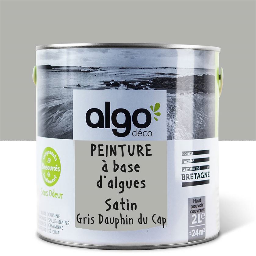 Algo Eco-Friendly Paint - Cape Dolphin Grey