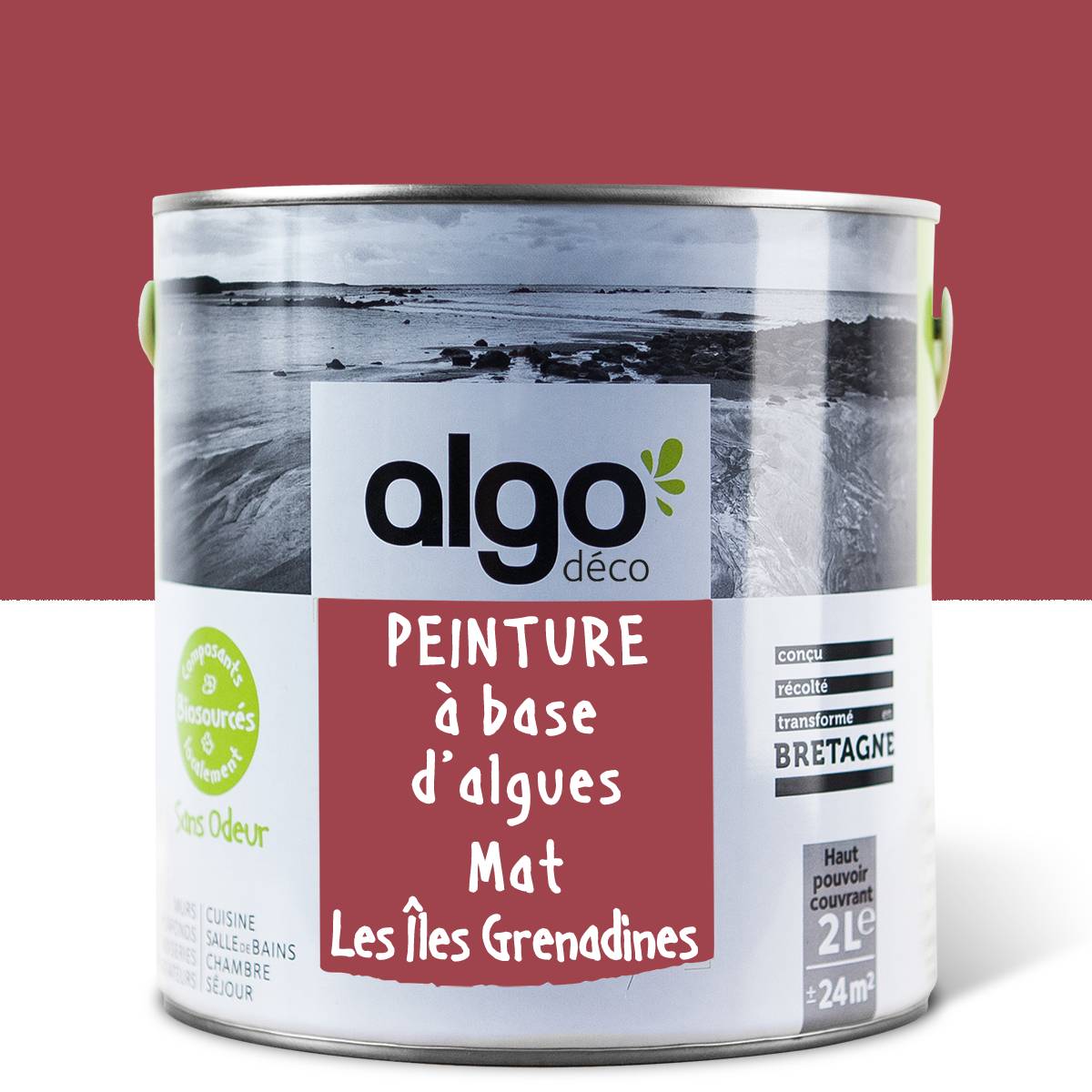 Algo Eco-Friendly Paint - Grenadine Red