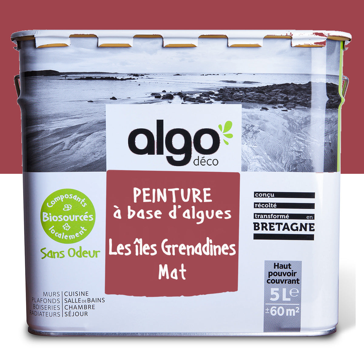Algo Eco-Friendly Paint - Grenadine Red