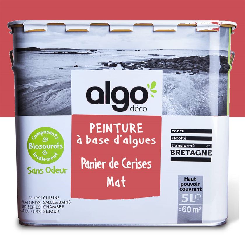 Algo Eco-Friendly Paint - Cherry Basket Red