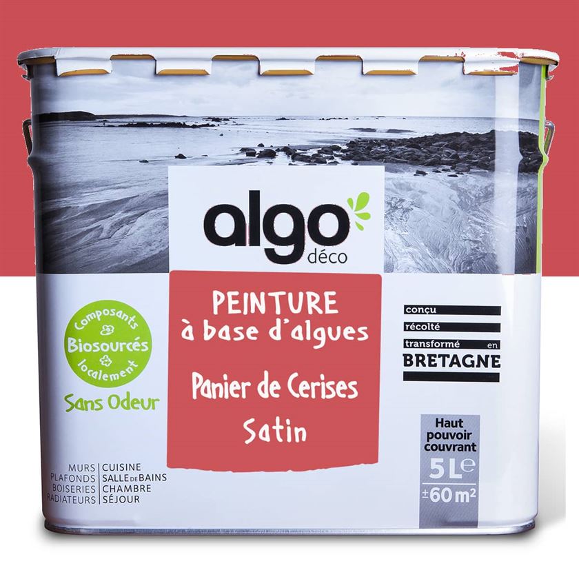 Algo Eco-Friendly Paint - Cherry Basket Red