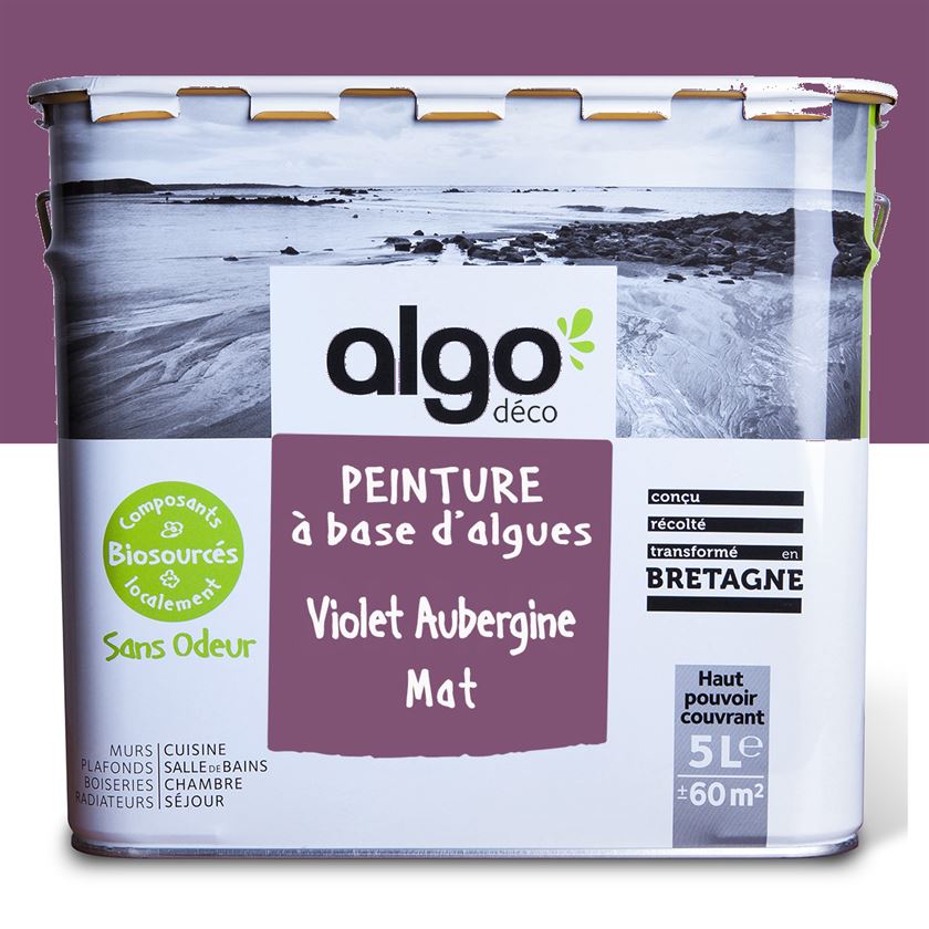 Algo Eco-Friendly Paint - Eggplant Purple