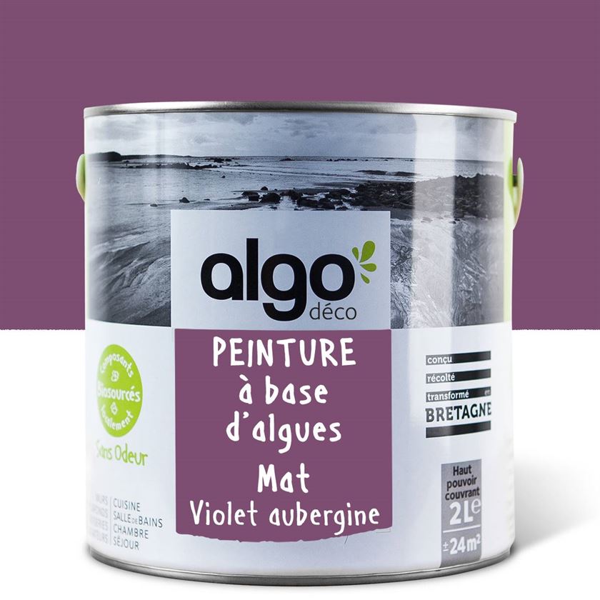 Algo Eco-Friendly Paint - Eggplant Purple