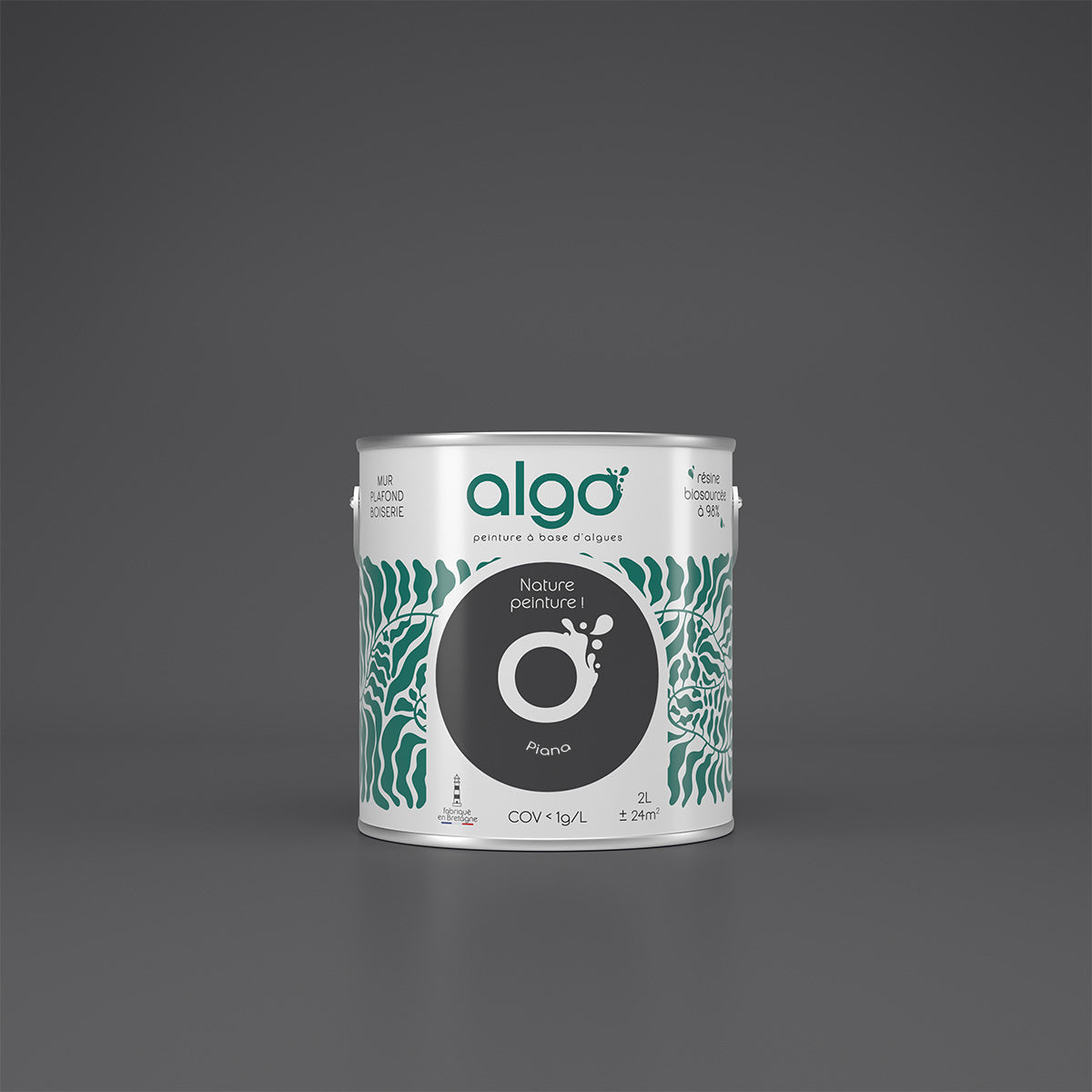Algo Eco-Friendly Paint - Piana Black
