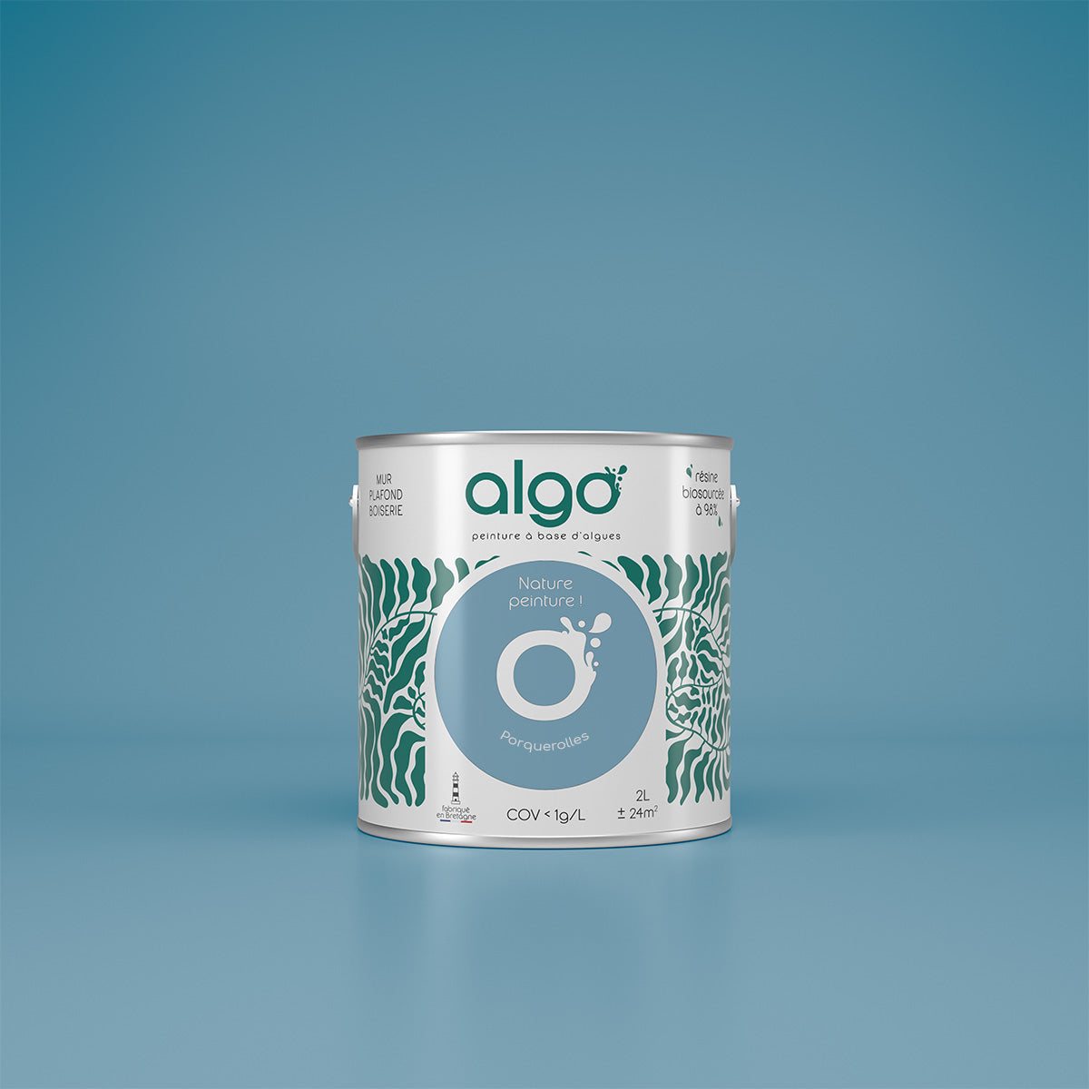 Algo Eco-Friendly Paint - Porquerolles Blue