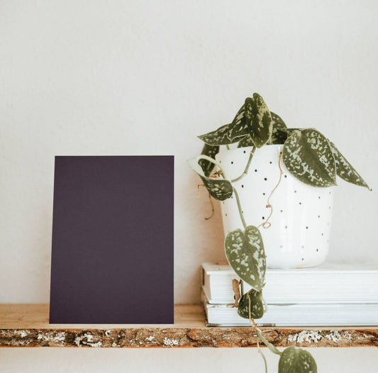 Muscat Grape Violet Color Chart Sample