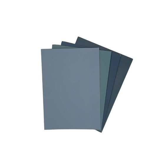 Duck blue color sample