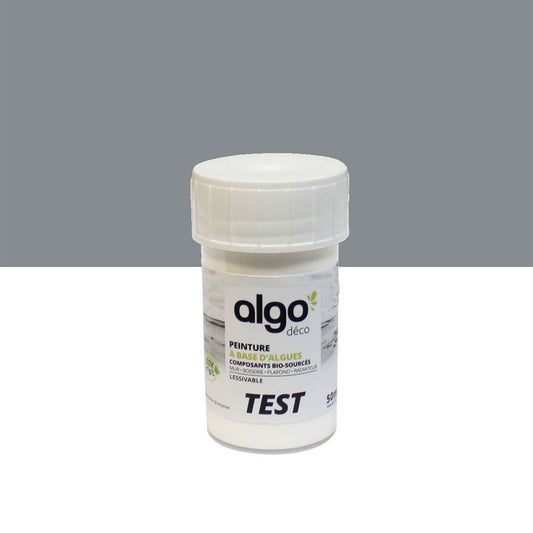 Algo Kerguelen Grey Eco-Friendly Paint Tester