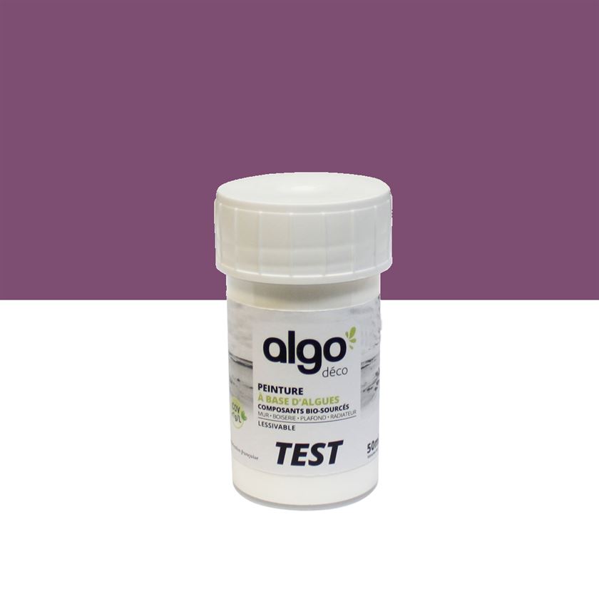 Algo Violet Eco-Friendly Paint Tester Crispy Mediterranean Eggplant