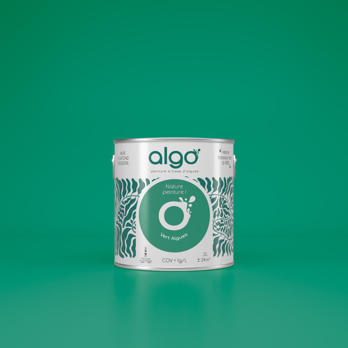 Algo Eco-Friendly Paint - Algae Green