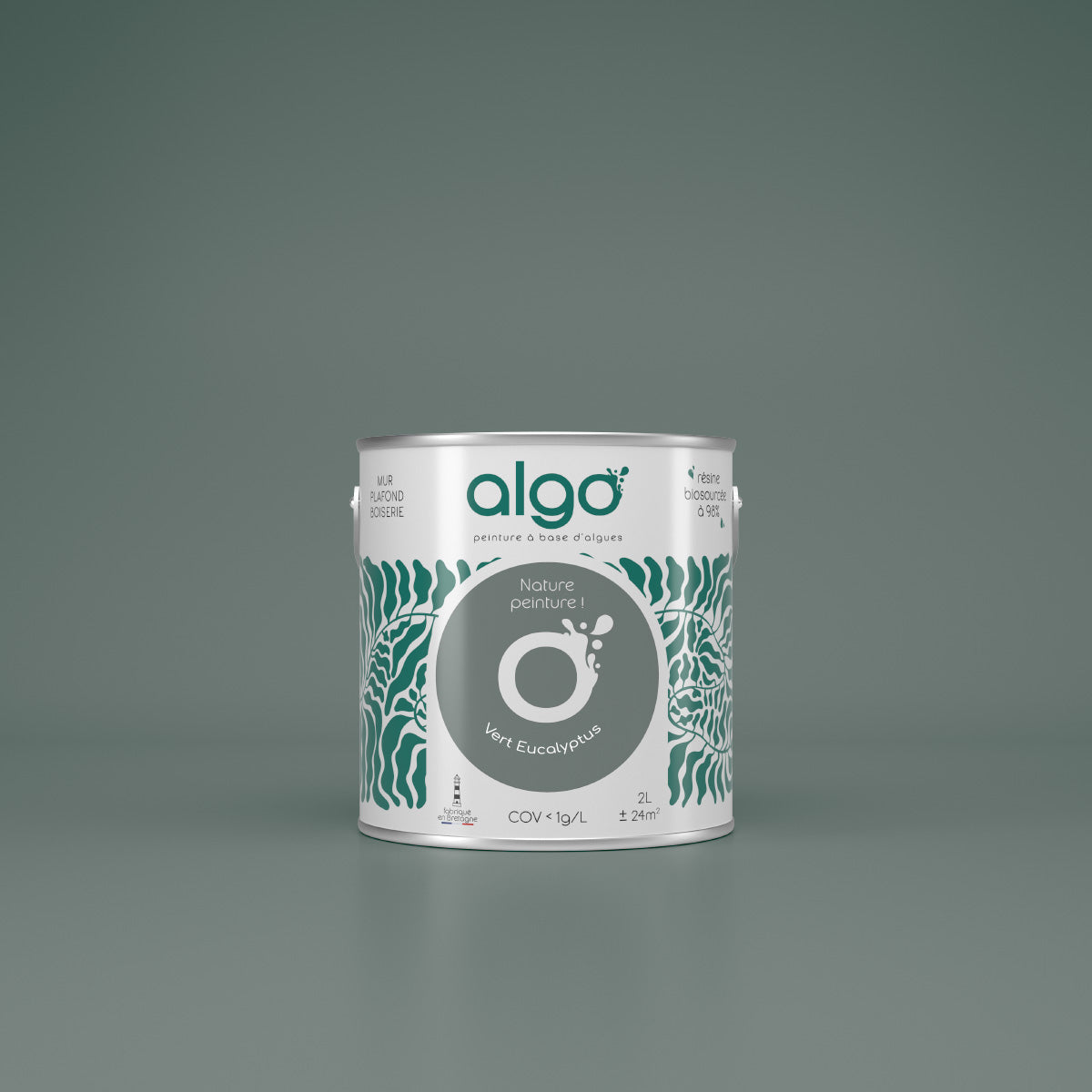 Algo Eco-Friendly Paint - Eucalyptus Green